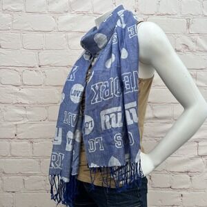 NFL New York Giants Pashmina Love Print Scarf